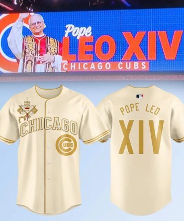 Limited Edition Chicago Cubs Pope Leo Xiv Jersey – Authentic Fan Gear