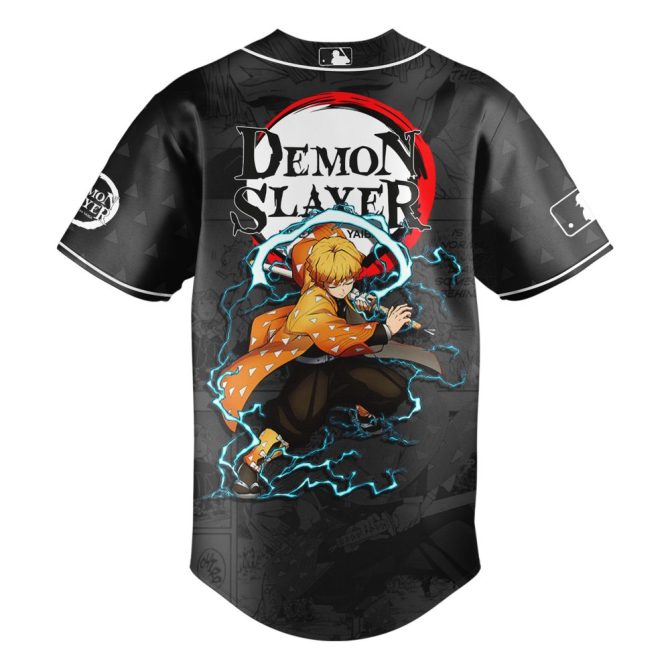 Limited Edition Mlb X Demon Slayer Jersey - Anime Fans Must-Have! - Image 3