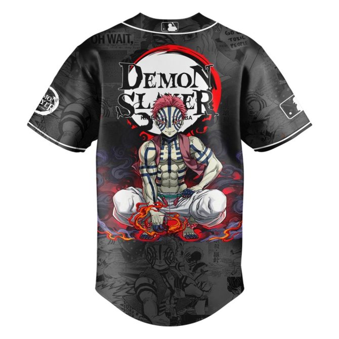 Demon Slayer X Mlb Limited Edition Jersey - Anime Fans Must-Have! - Image 3