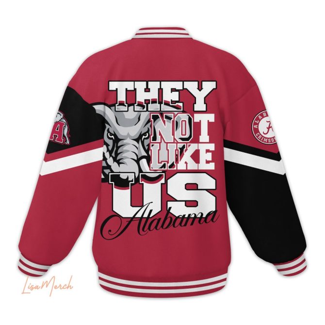 Alabama Crimson Tide Varsity Jacket - Show Your Team Spirit In Style! - Image 3
