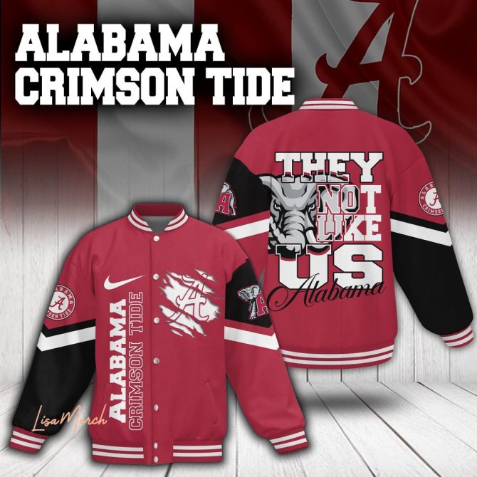 Alabama Crimson Tide Varsity Jacket - Show Your Team Spirit In Style!