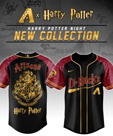 Limited Edition Harry Potter X Arizona D-Backs Jersey – New Collection Magic!