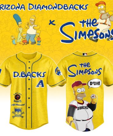 Arizona Diamondbacks X The Simpsons Limited Edition Jersey - Unleash Your Fandom!
