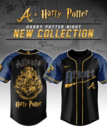 Limited Edition Atlanta Braves X Harry Potter Jersey – Magical Fan Gear Collection