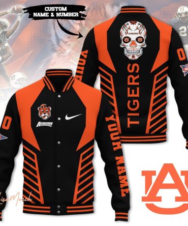 Auburn Tigers Special Baseball Jacket Team Spirit Varsity Jacket Perfect For Fans!