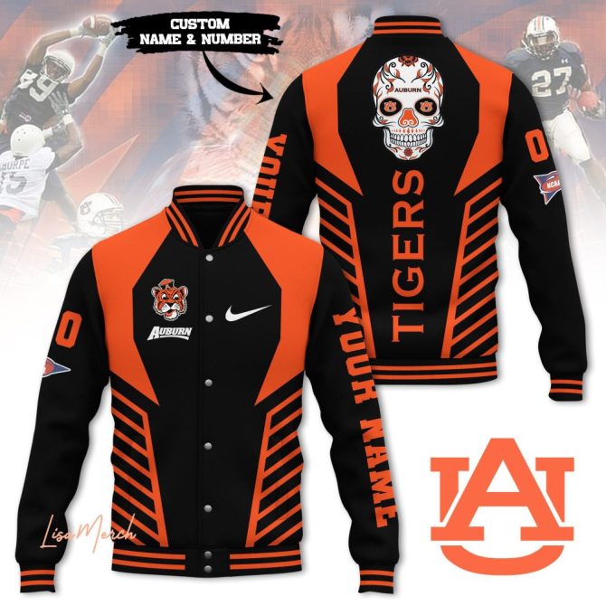 Auburn Tigers Special Baseball Jacket Team Spirit Varsity Jacket Perfect For Fans!