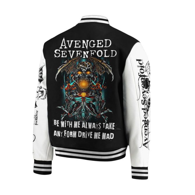 Avenged Sevenfold Varsity Jacket - Stylish Rock Band Merchandise For Fans - Image 3
