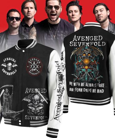 Avenged Sevenfold Varsity Jacket - Stylish Rock Band Merchandise For Fans