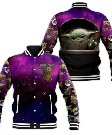 Galaxy Baby Yoda Bomber Jacket - Star Wars Fans' Ultimate Gift!