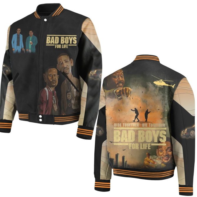 Bad Boys For Life Bomber Jacket – Stylish Movie-Inspired Apparel For Fans