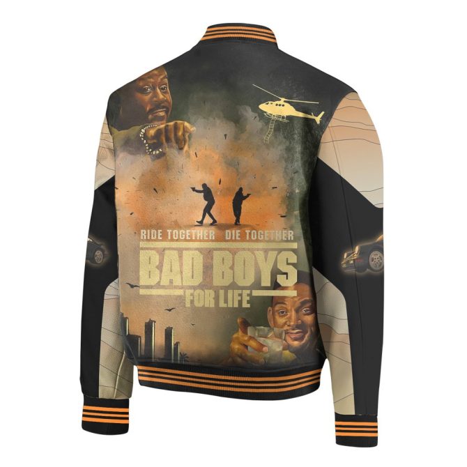 Bad Boys For Life Bomber Jacket – Stylish Movie-Inspired Apparel For Fans - Image 3