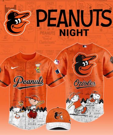 Exclusive Peanuts Night Orioles Jersey & Cap Set - Celebrate In Style!