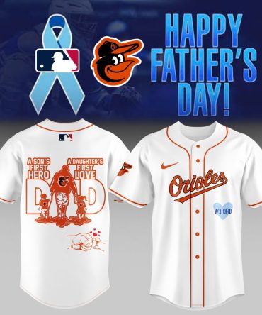 Celebrate Dad With Orioles Father'S Day Hero & Love Baseball Jersey - Perfect Gift!