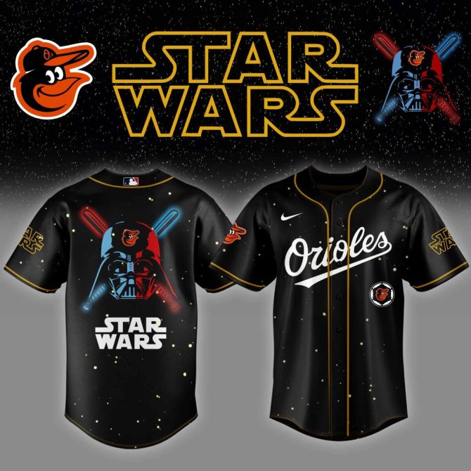 Limited Edition Orioles Star Wars Jersey - Galactic Style For Fans!