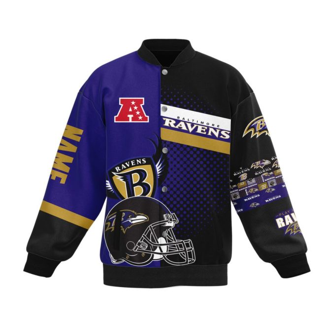 Custom Baltimore Ravens Championship Jacket - Personalized Nfl Fan Gear - Image 2