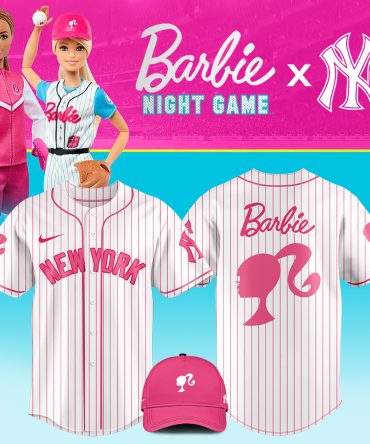 Barbie X Ny Yankees Night Game Jersey & Cap Set – Limited Edition Collectible