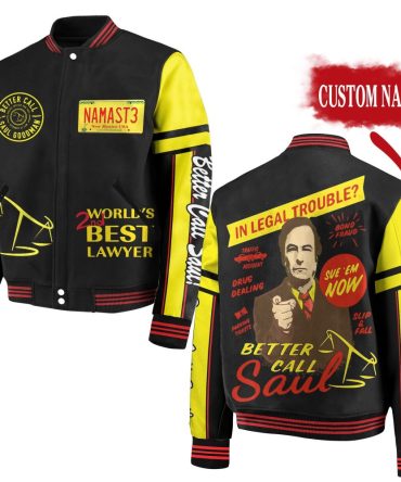 Customizable Lawyer-Themed Jacket – Better Call Design, Add Your Name!