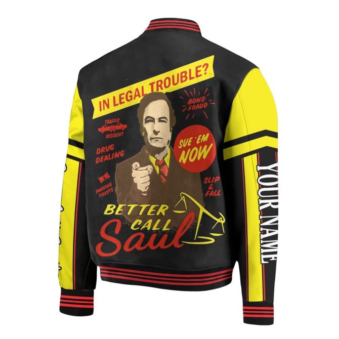 Customizable Lawyer-Themed Jacket – Better Call Design, Add Your Name! - Image 2