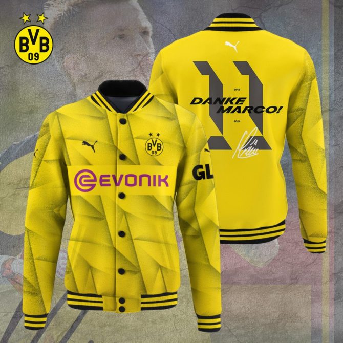 Borussia Dortmund Limited Edition Jacket – Stylish Yellow Fan Gear With Signature Design