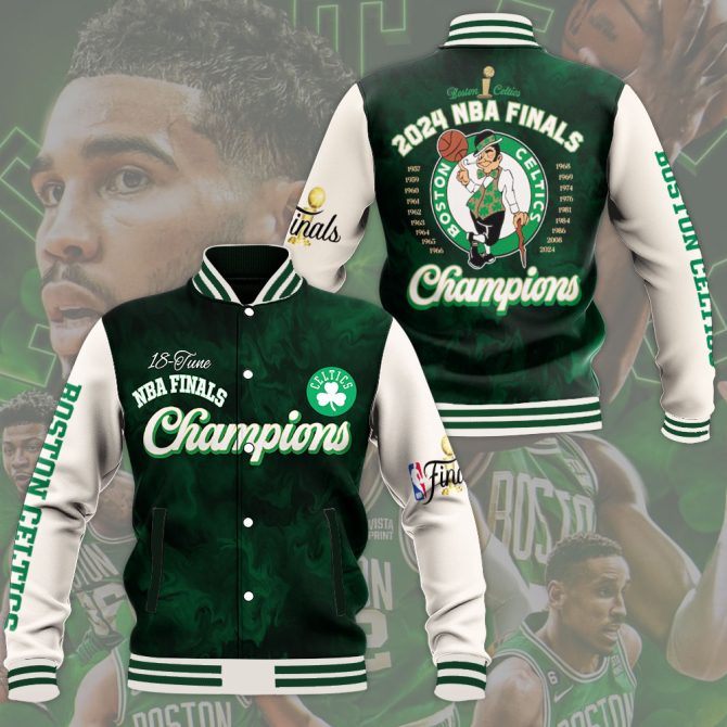 2024 Nba Finals Boston Celtics Champions Jacket - Limited Edition Fan Gear