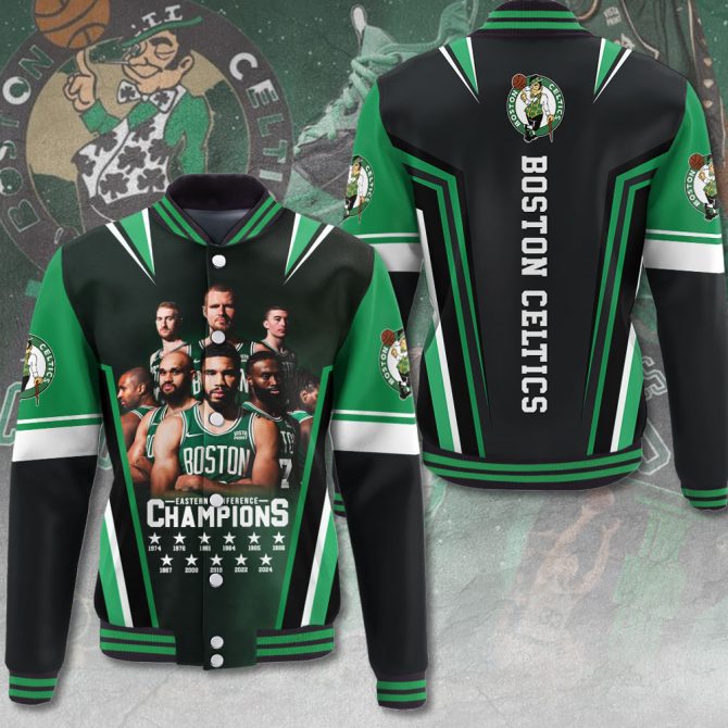 Boston Celtics Champions Varsity Jacket - Celebrate Victory In Style!