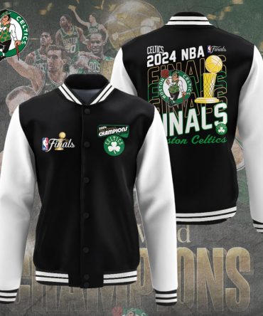 2024 Nba Finals Boston Celtics Champions Varsity Jacket – Official Fan Gear