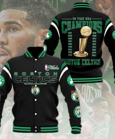 Boston Celtics Champions Varsity Jacket - Celebrate 18-Time Nba Wins In Style!