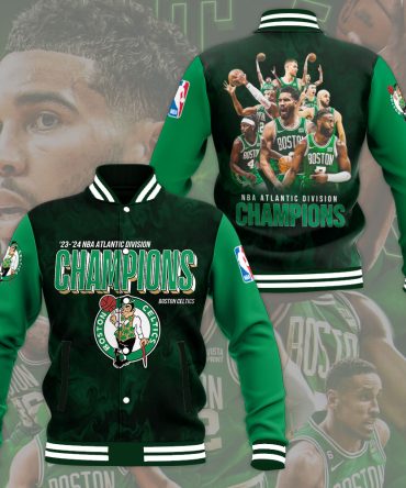 Boston Celtics Champions Jacket - '23-'24 Nba Atlantic Division - Limited Edition Fan Gear