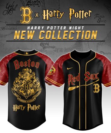 Limited Edition Harry Potter X Boston Red Sox Jersey - Magical Fan Gear!