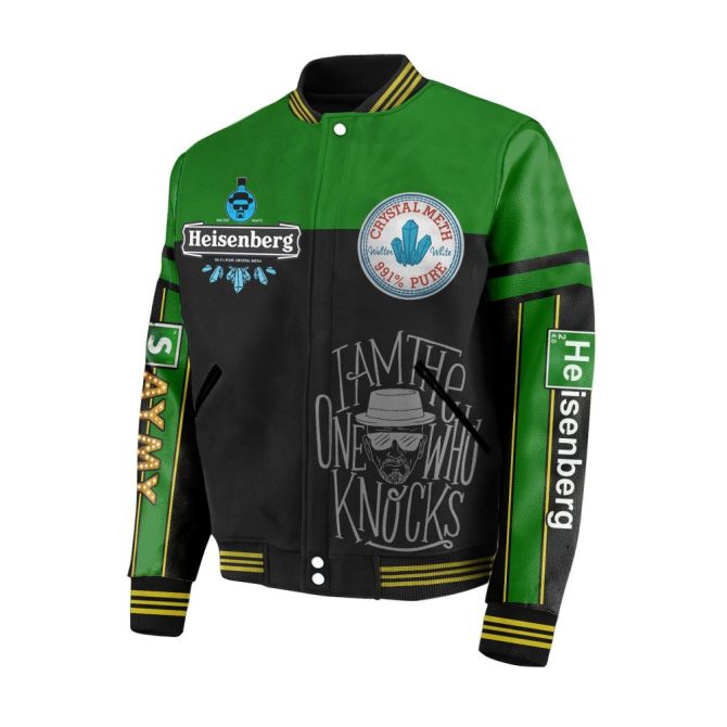 Breaking Bad Heisenberg Varsity Jacket - Iconic Style, Premium Quality, Limited Edition - Image 2