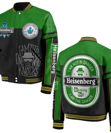 Breaking Bad Heisenberg Varsity Jacket - Iconic Style, Premium Quality, Limited Edition