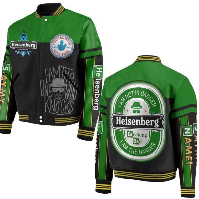 Breaking Bad Heisenberg Varsity Jacket - Iconic Style, Premium Quality, Limited Edition