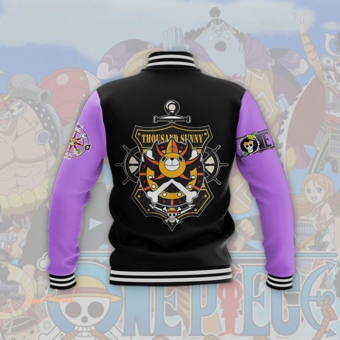 Customizable Anime Varsity Jacket - Personalized Name & Iconic Design For Fans - Image 3