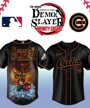 Demon Slayer X Cubs Baseball Jersey - Limited Edition Fan Gear