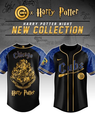 Chicago Cubs X Harry Potter Jersey - Limited Edition Hogwarts Night Collection