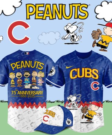 Peanuts Cubs 75Th Anniversary Jersey - Celebrate In Style!