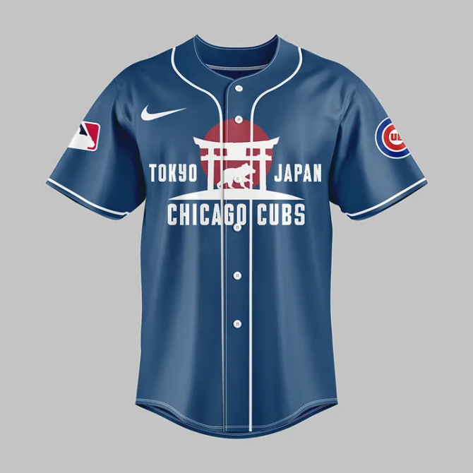 Limited Edition Tokyo Cubs Jersey - Chicago Meets Japan Baseball Apparel - Image 3