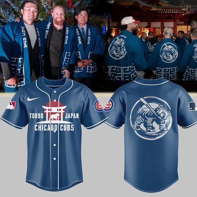 Limited Edition Tokyo Cubs Jersey - Chicago Meets Japan Baseball Apparel