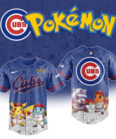 Exclusive Cubs X Pokémon Baseball Jersey - Limited Edition Fan Gear