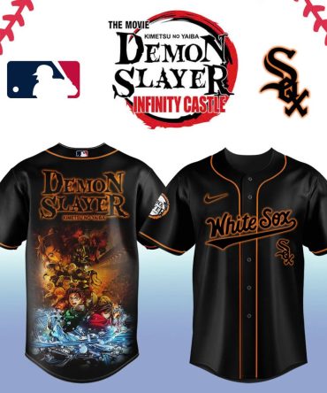 Exclusive Demon Slayer X White Sox Baseball Jersey - Limited Edition Fan Gear