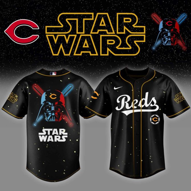 Exclusive Star Wars X Reds Jersey - Limited Edition Galactic Baseball Gear
