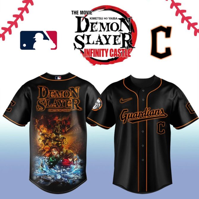Limited Edition Demon Slayer Guardians Baseball Jersey - Stylish Anime Apparel!
