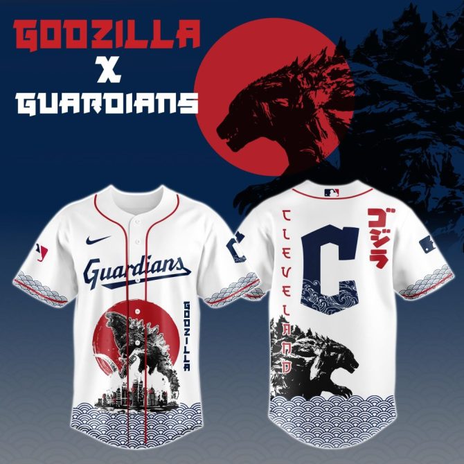 Limited Edition Godzilla X Guardians Jersey - Unique Design, Perfect For Fans!