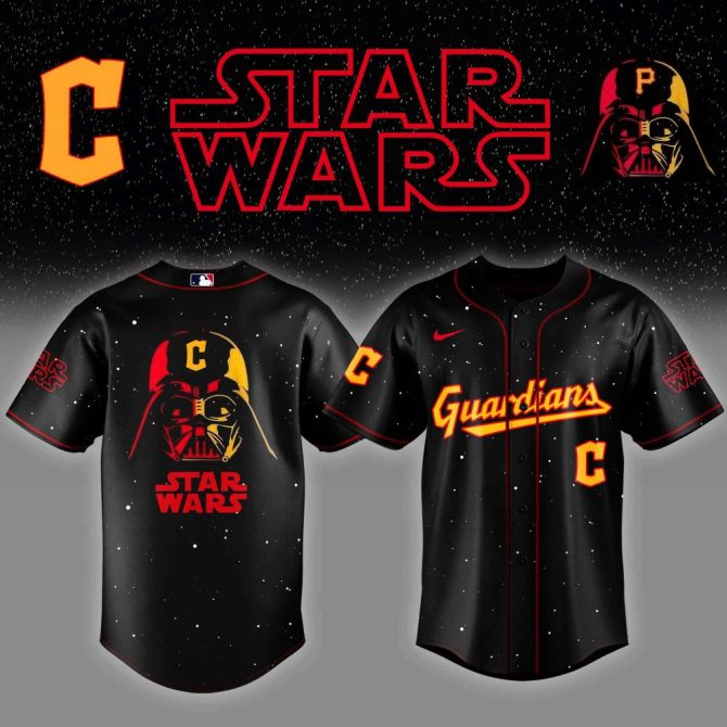 Limited Edition Star Wars Guardians Baseball Jersey - Darth Vader Design, Unisex, Black