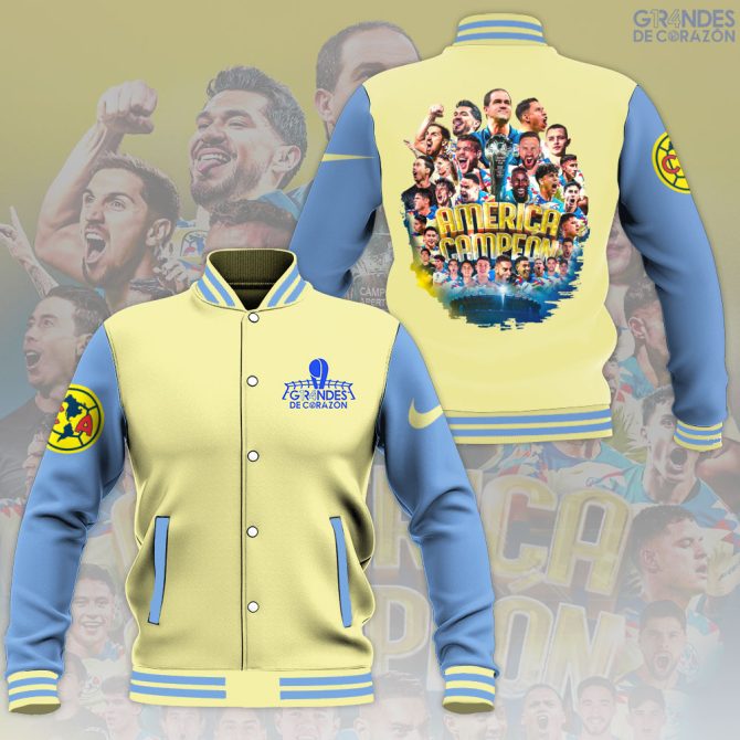 América Campeón Varsity Jacket - Celebrate Victory In Style , Limited Edition Sportswear