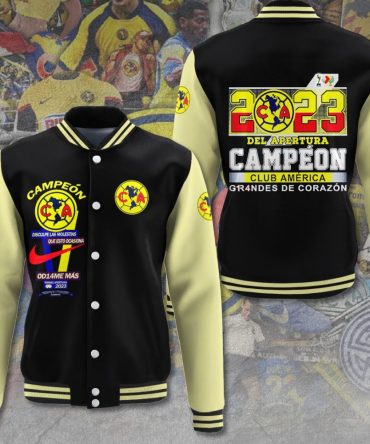 Club América 2023 Champions Varsity Jacket - Celebrate Victory In Style!