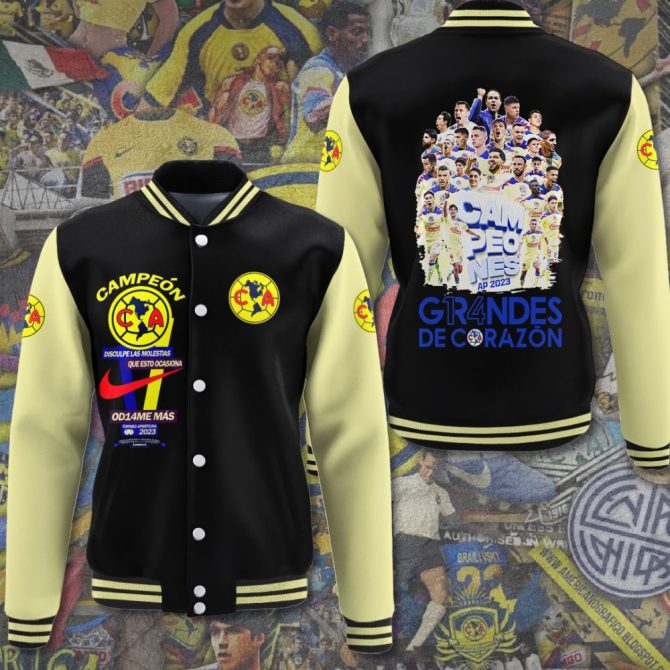 Club América Champions Varsity Jacket – Limited Edition 2023 Fan Gear
