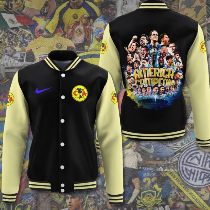 Club América Championship Varsity Jacket - Celebrate Victory In Style!
