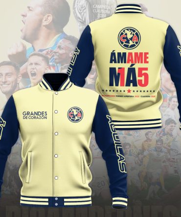 Club América Champion Jacket 2023-2024 – Limited Edition Águilas Varsity Style