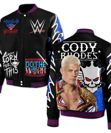 Limited Edition Cody Rhodes Wwe Bomber Jacket – Ultimate Fan Gear!